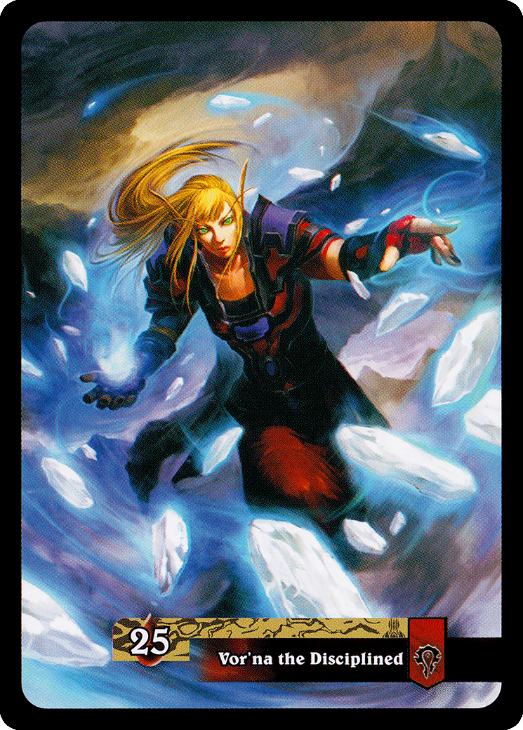 Vor'na the Disciplined 背面
